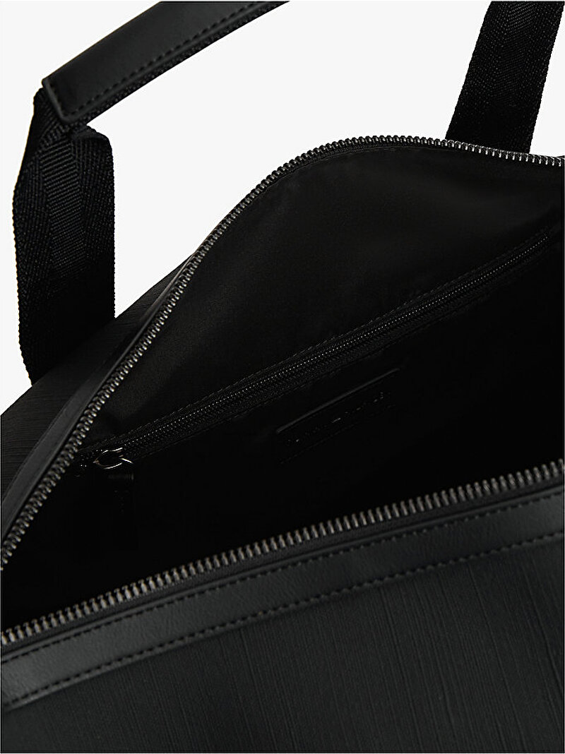 Erkek TH Foundation Duffle Çanta Siyah AM0AM14441BDS
