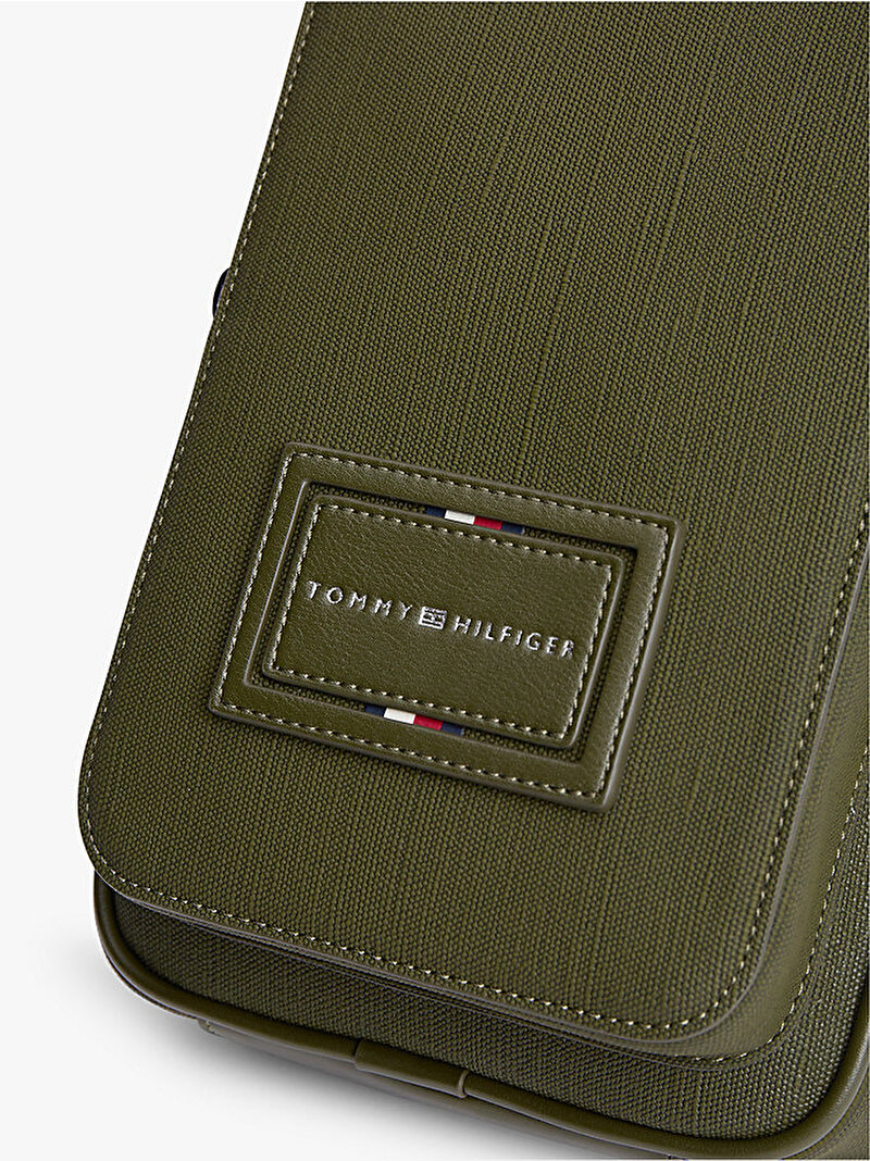 Erkek TH Foundation Sling Çapraz Çanta Yeşil AM0AM14466GYY