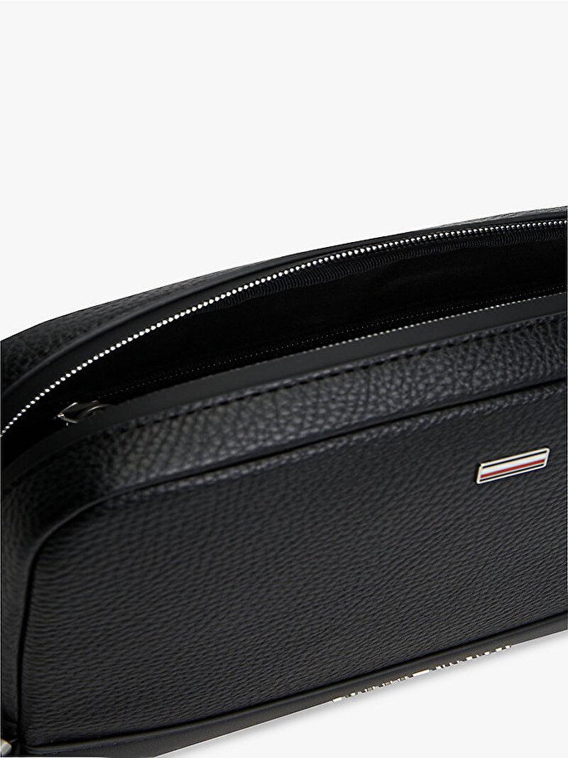 Erkek TH Central Pouch Çanta Siyah AM0AM14484BDS