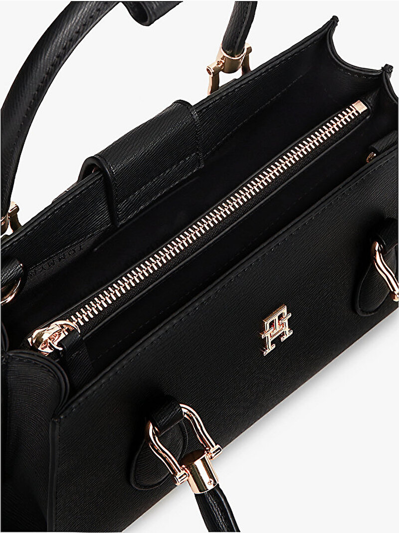 Kadın TH Grace Mini Satchel Çanta Siyah AW0AW18749BDS