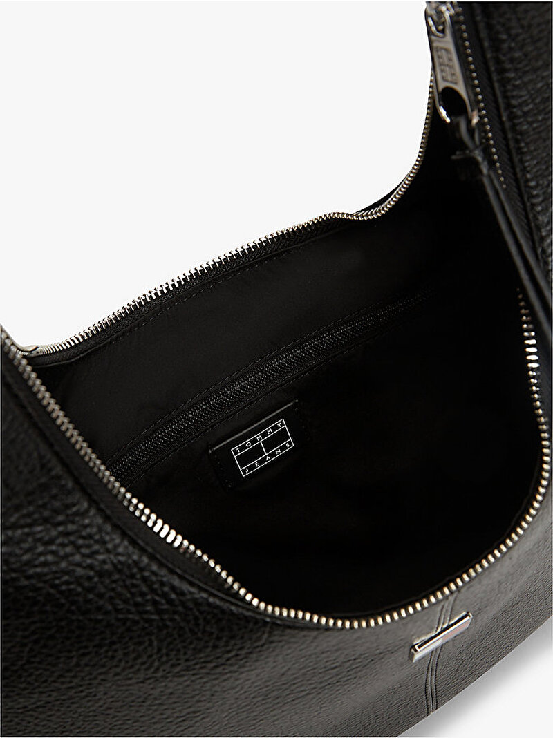 Kadın TJW Slouchy City Hobo Çanta Siyah AW0AW18776BDS