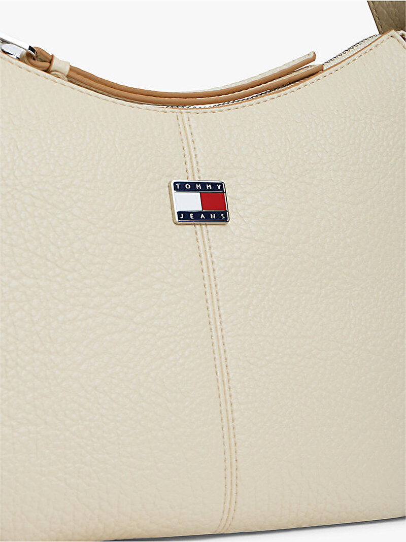 Kadın TJW Slouchy City Omuz Çantası Bej AW0AW18777ACX