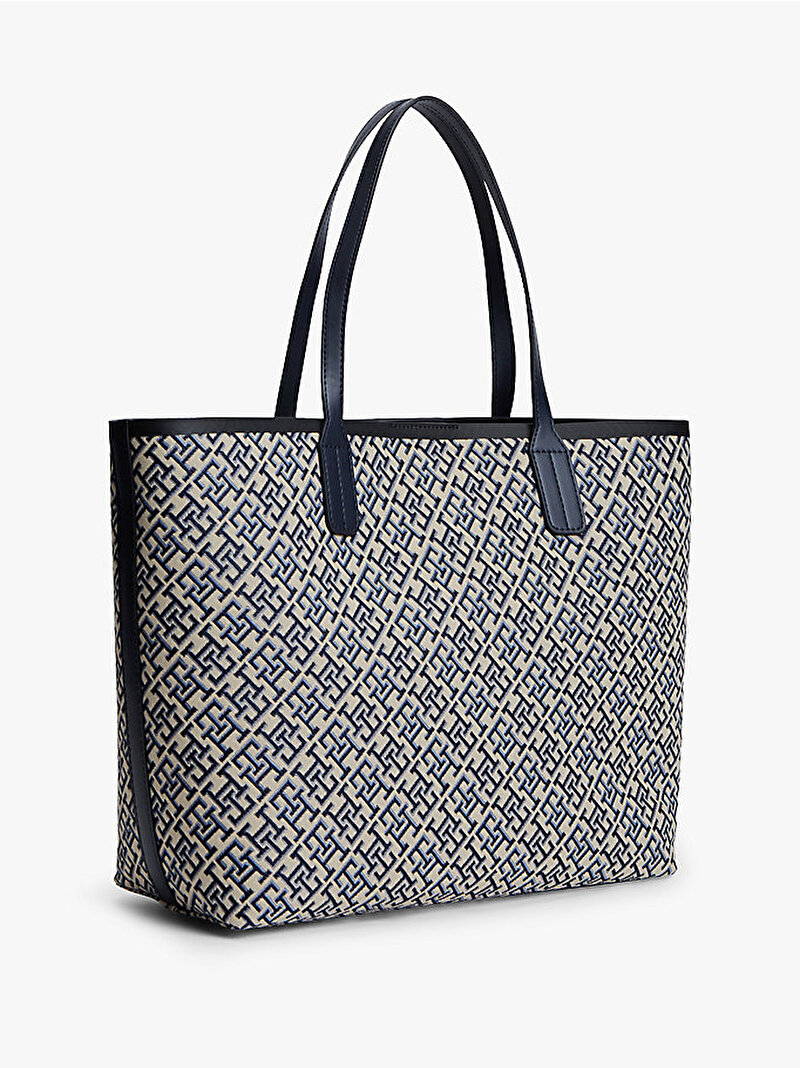 Kadın TH Icon Tote Çanta Mavi AW0AW188890GY