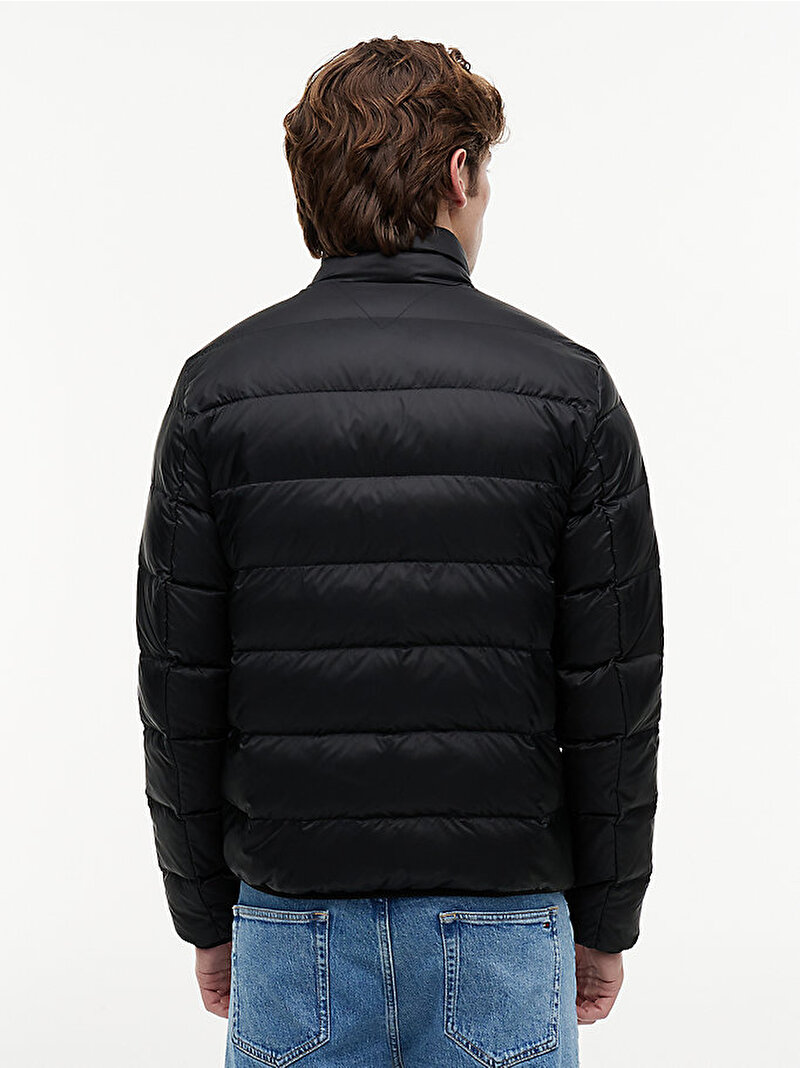 Erkek TJM Light Down Packable Puffer Mont Siyah DM0DM23231BDS