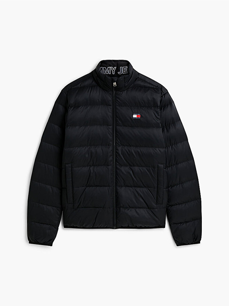 Erkek TJM Light Down Packable Puffer Mont Siyah DM0DM23231BDS