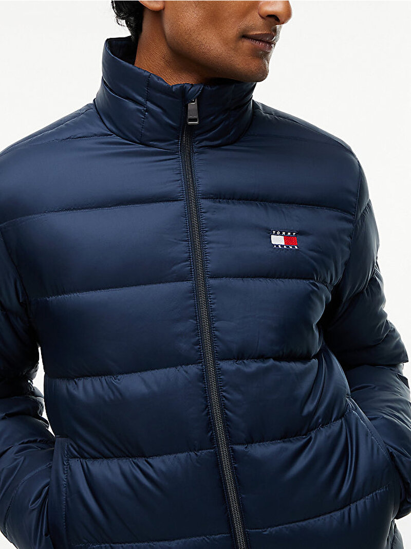Erkek TJM Light Down Packable Puffer Mont Lacivert DM0DM23231C1G