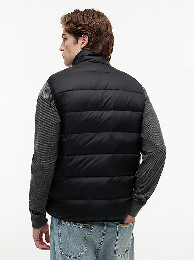 Erkek TJM Light Down Packable Yelek Siyah DM0DM23232BDS