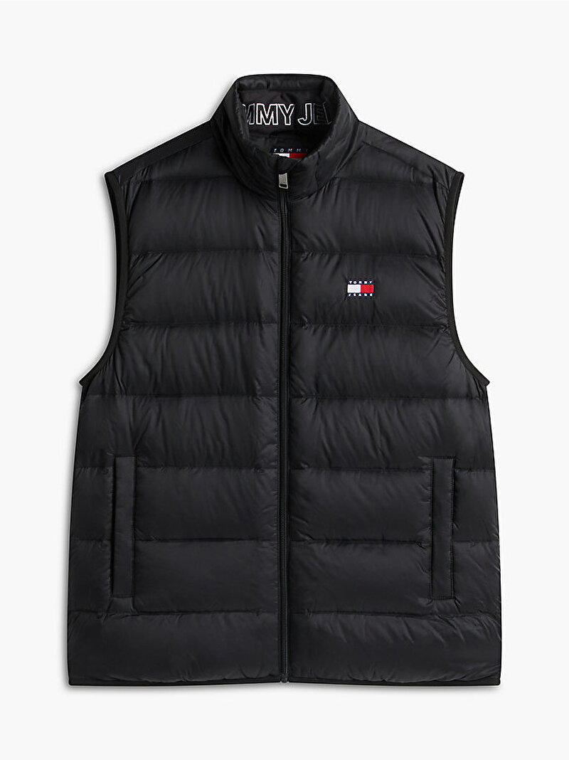Erkek TJM Light Down Packable Yelek Siyah DM0DM23232BDS