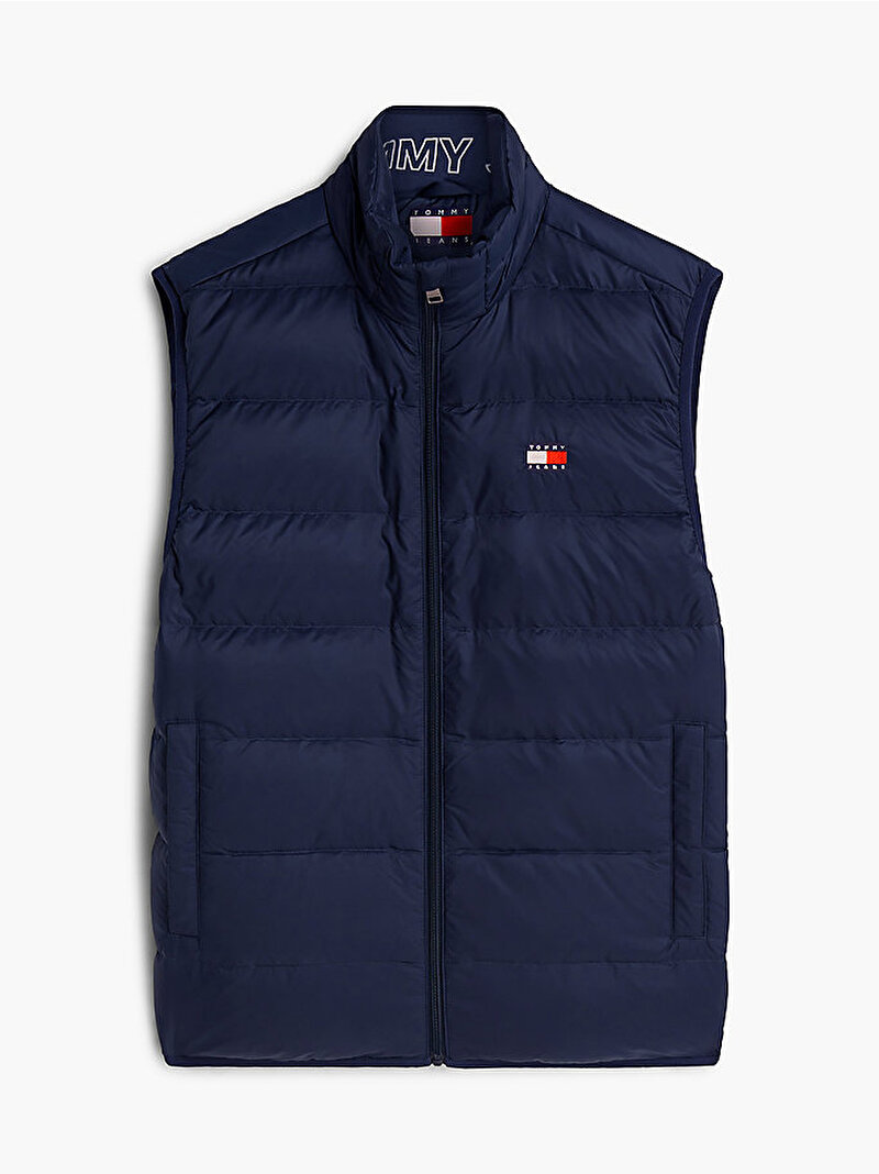 Erkek TJM Light Down Packable Yelek Lacivert DM0DM23232C1G