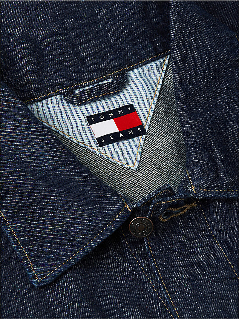 Erkek Jaimie Relaxed Denim Ceket Lacivert DM0DM233281BK