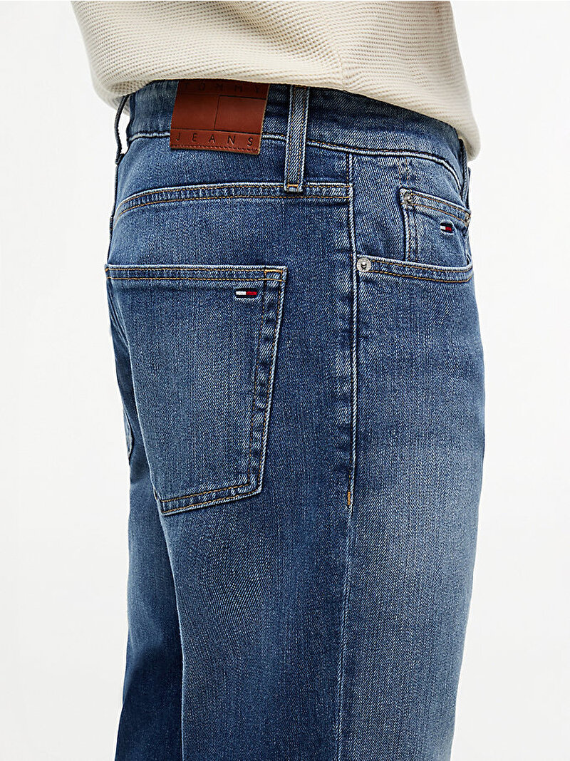 Erkek Ryan Slim Straight Pantolon Mavi DM0DM233631A5