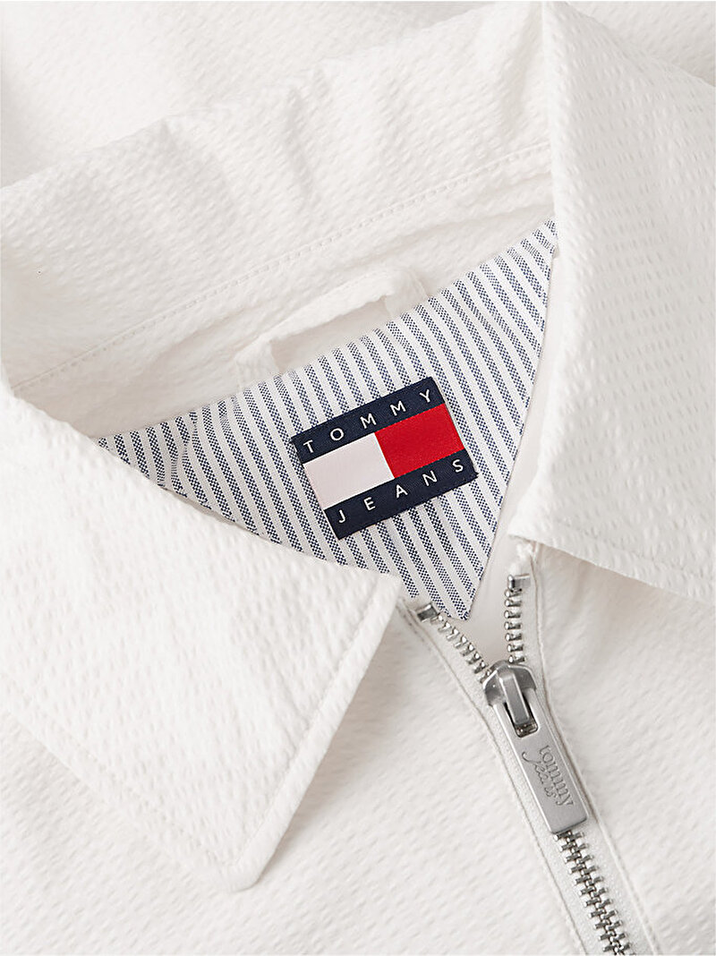 Kadın TJW Coach Collar Ceket Beyaz DW0DW22912YBH