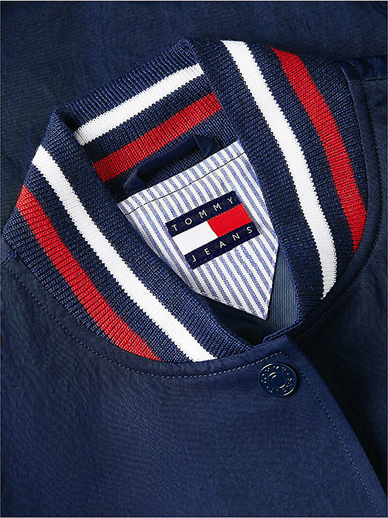 Kadın TJW Crest Varsity Ceket Lacivert DW0DW22919C1G