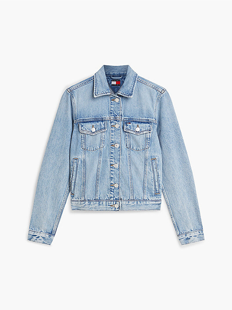 Kadın Classic Denim Ceket Mavi DW0DW234721AB