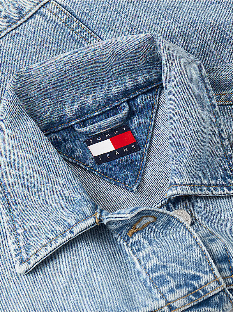 Kadın Classic Denim Ceket Mavi DW0DW234721AB