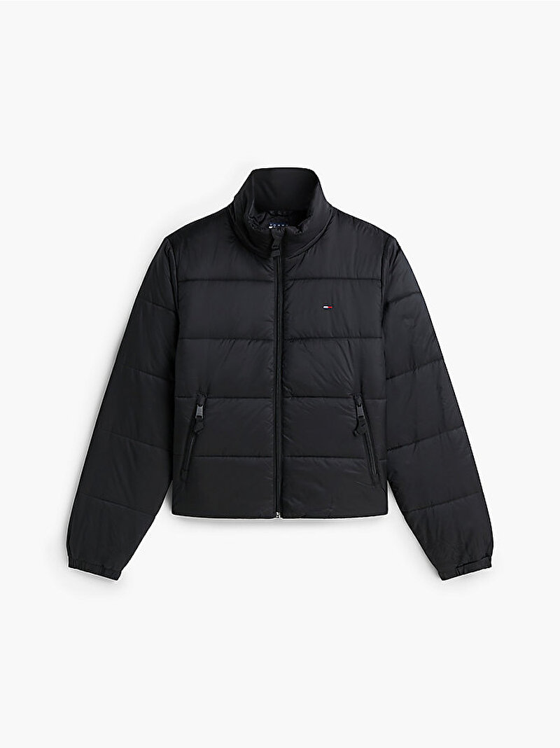 Kadın TJW Regular Padded Ceket Siyah DW0DW23487BDS