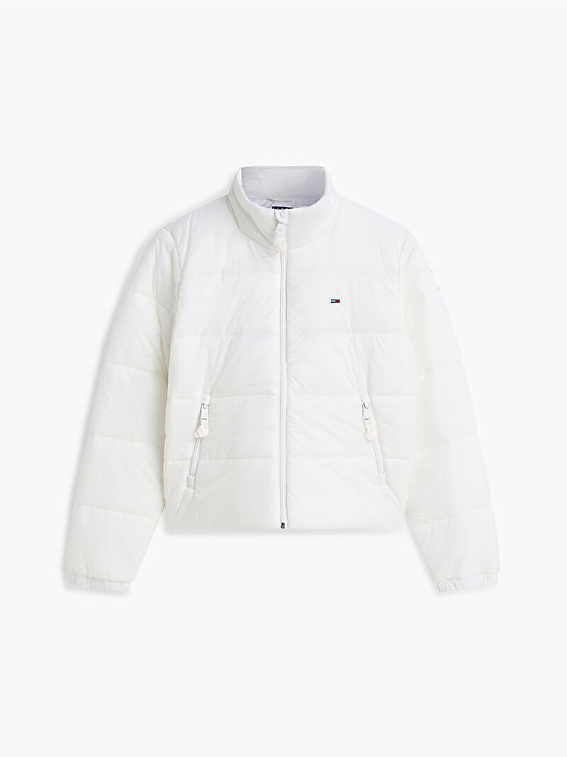 Kadın TJW Regular Padded Ceket Ekru DW0DW23487YBL