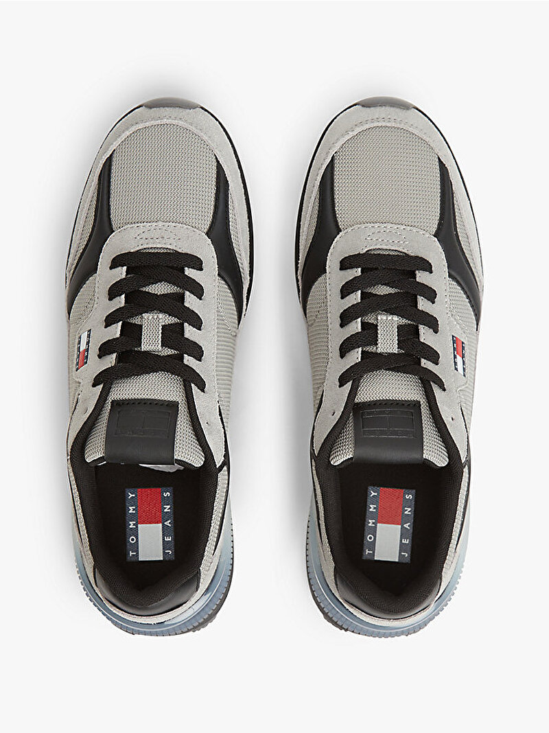 Erkek TJM Technical Runner Sneaker Gri EM0EM01738PRZ
