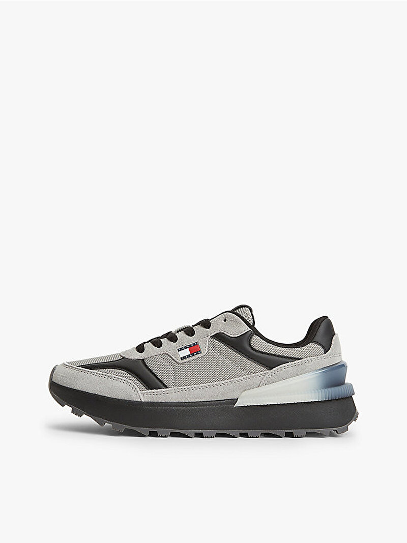 Erkek TJM Technical Runner Sneaker Gri EM0EM01738PRZ