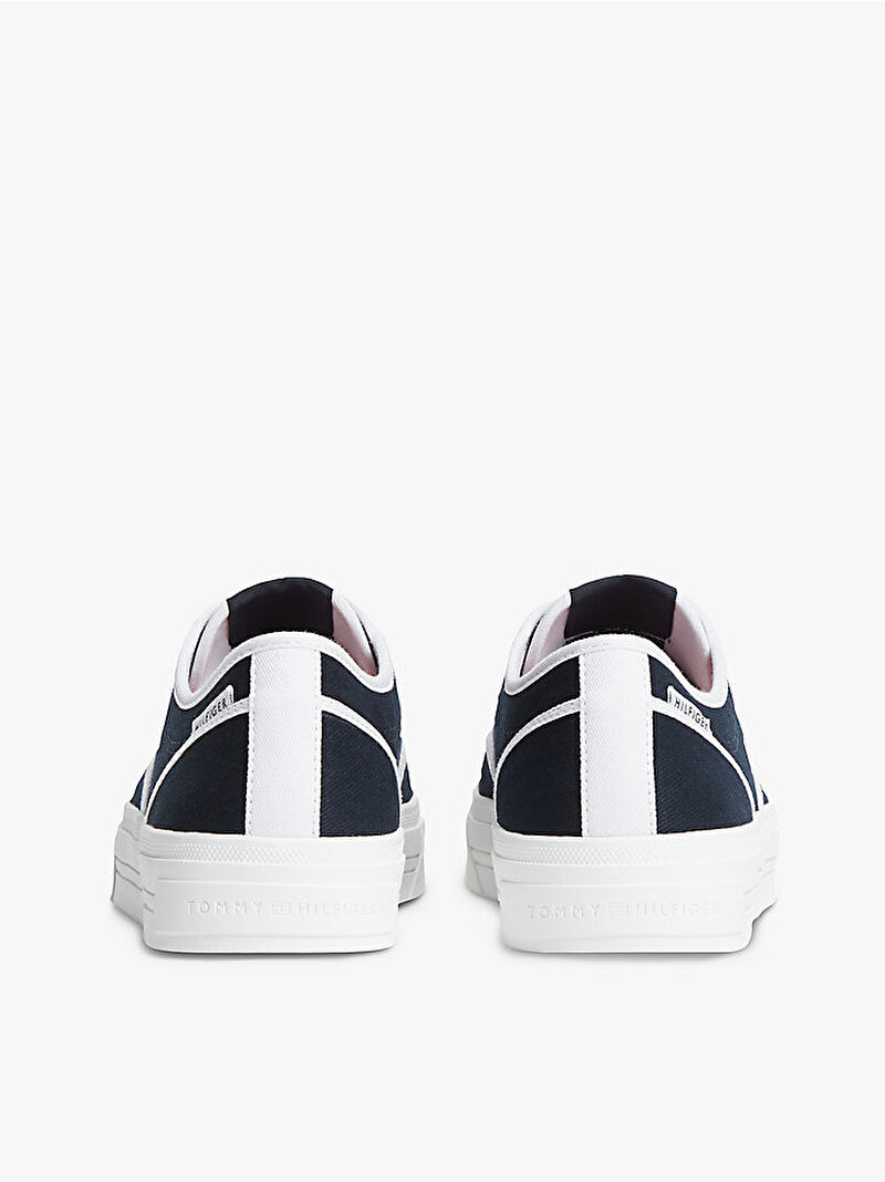 Erkek TH Vulcanic Cup Long Sneaker Lacivert FM0FM05874DW5