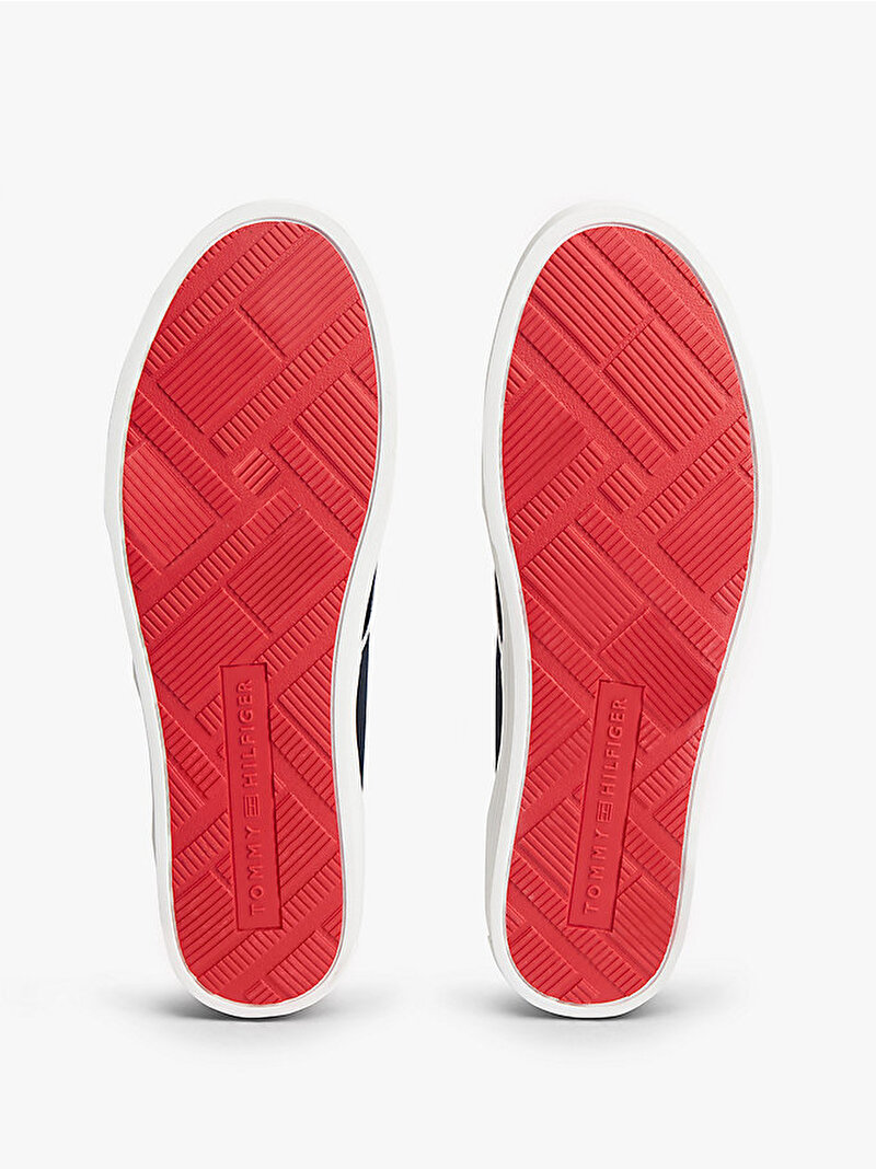 Erkek TH Vulcanic Cup Long Sneaker Lacivert FM0FM05874DW5