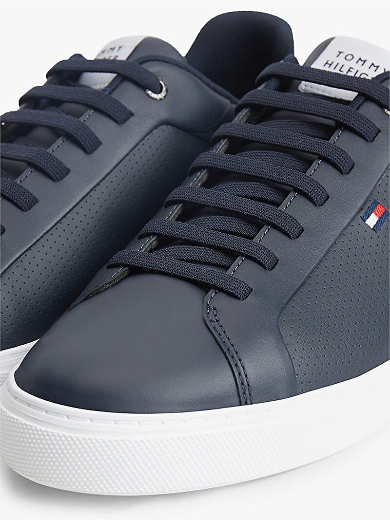 Erkek Icon Court Light Leather Sneaker Lacivert FM0FM05946DW5