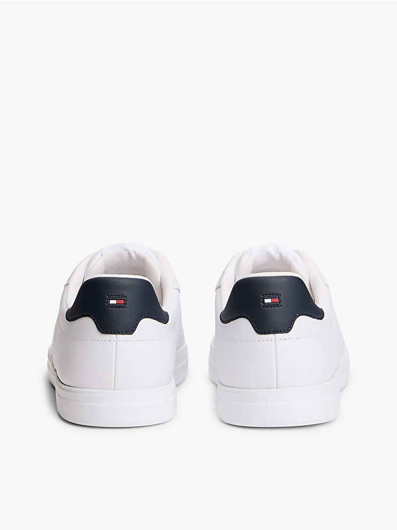 Erkek Icon Court Light Leather Sneaker Beyaz FM0FM05946YBS