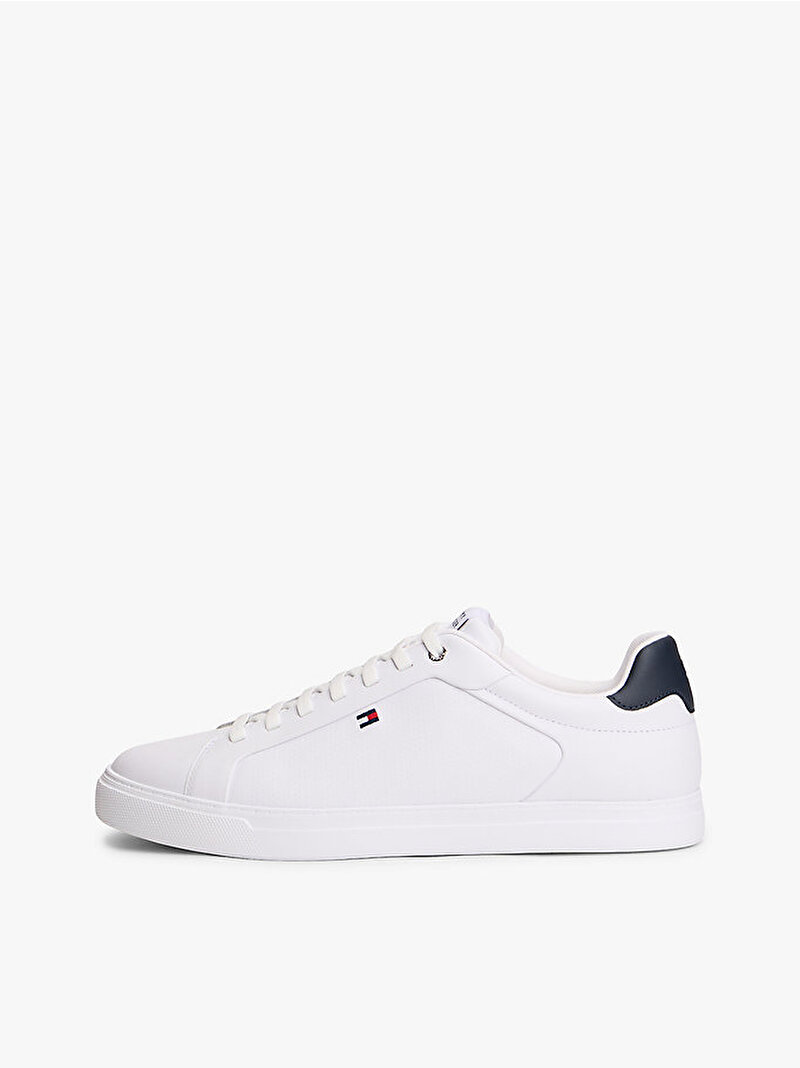 Erkek Icon Court Light Leather Sneaker Beyaz FM0FM05946YBS