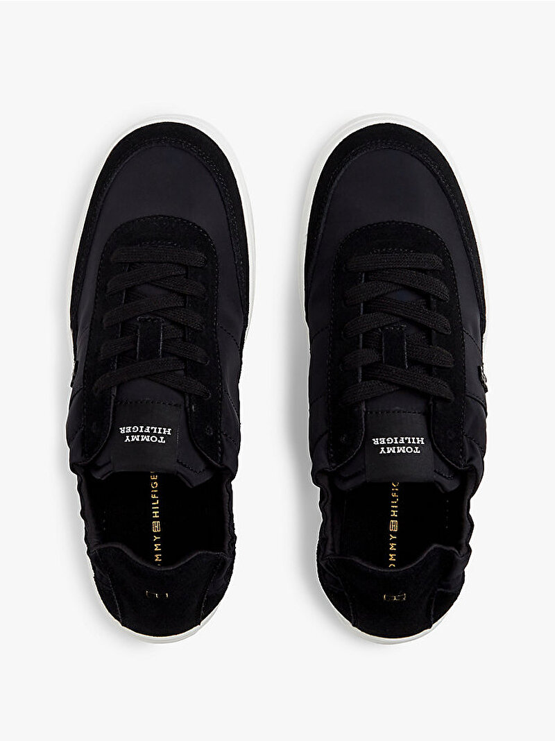 Kadın TH Heritage Naylon Sneaker Siyah FW0FW09405BDS