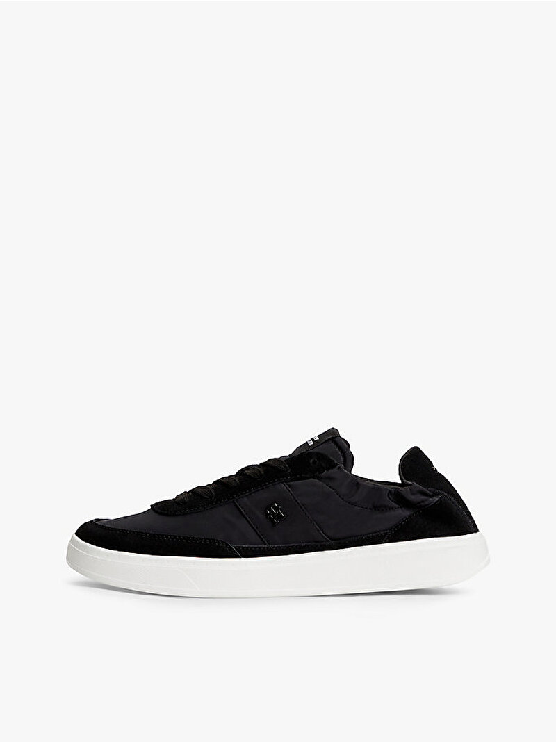 Kadın TH Heritage Naylon Sneaker Siyah FW0FW09405BDS