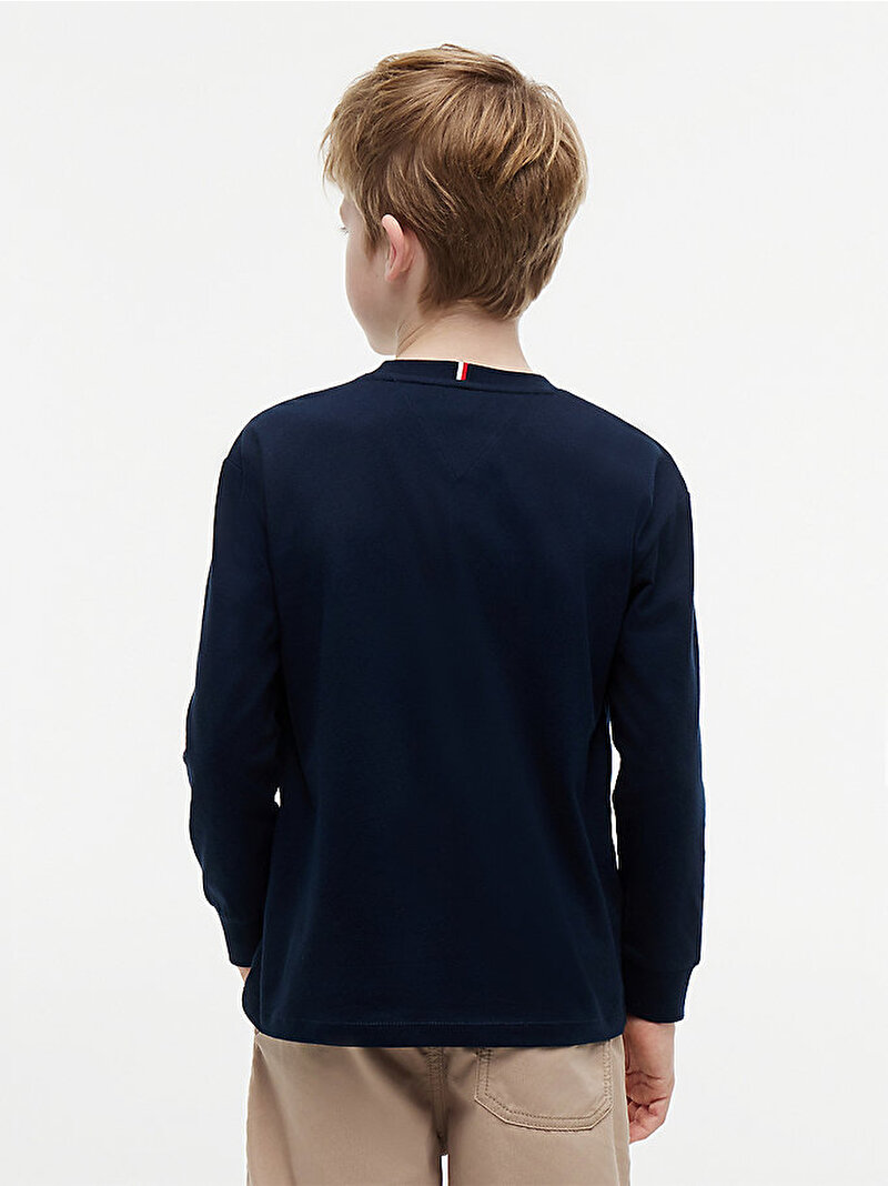 Erkek Çocuk Essential T-shirt Lacivert KB0KB09846C1G