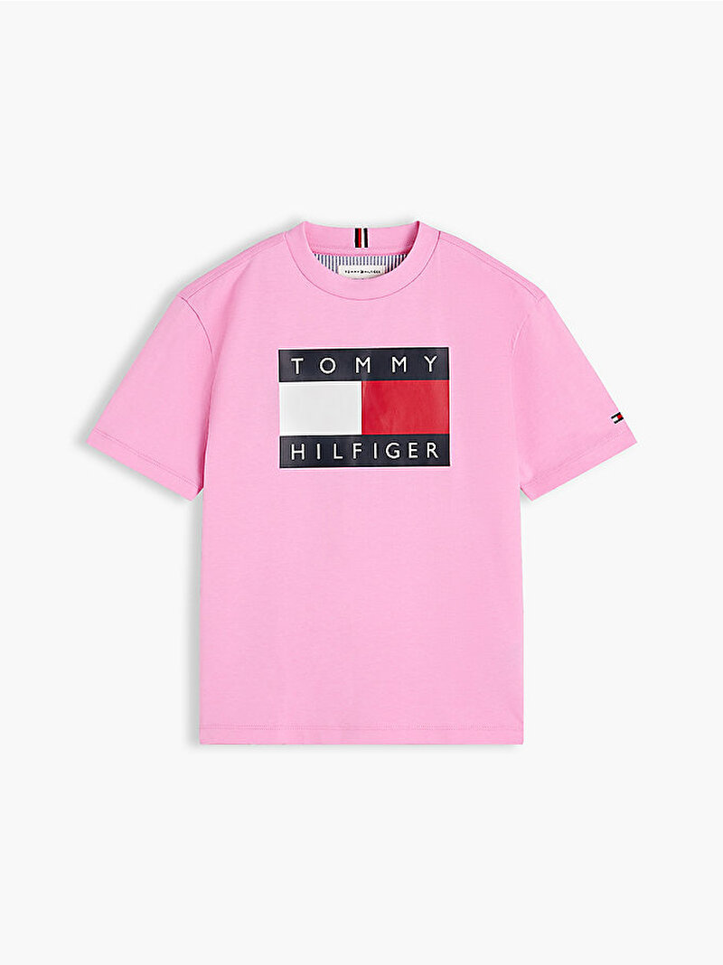 Erkek Çocuk Heritage Printed T-shirt Pembe KB0KB10340TOU