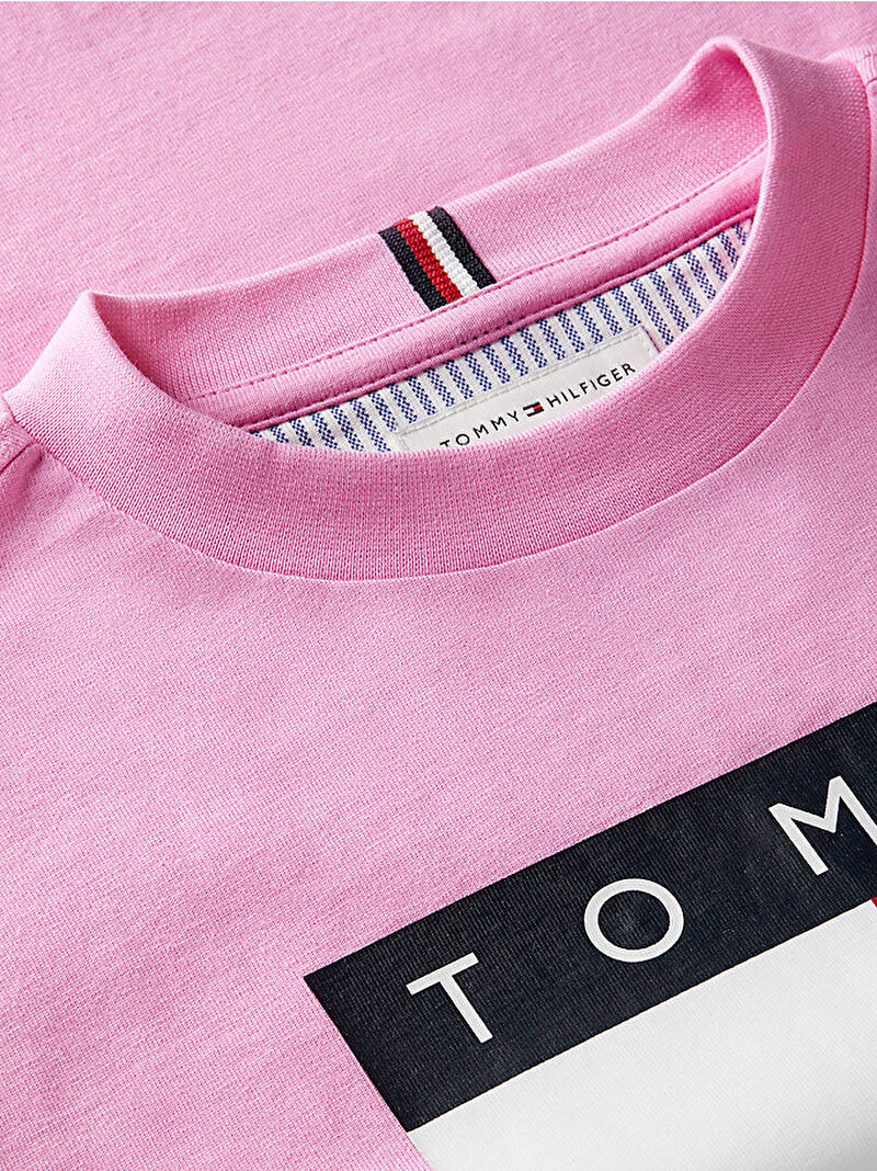Erkek Çocuk Heritage Printed T-shirt Pembe KB0KB10340TOU