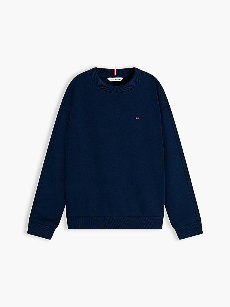 Erkek Çocuk Team Tommy Sweatshirt Lacivert KB0KB10509C1G