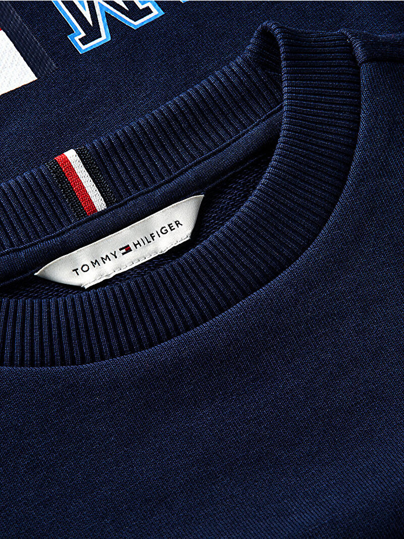 Erkek Çocuk Team Tommy Sweatshirt Lacivert KB0KB10509C1G
