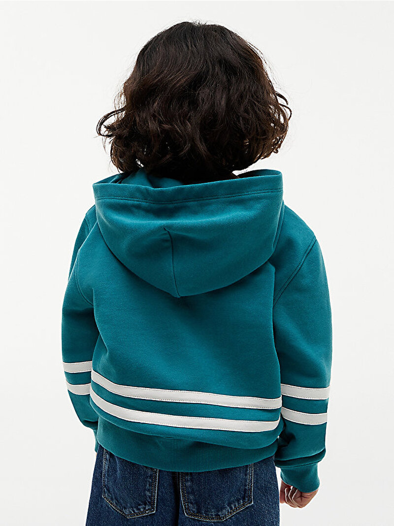 Erkek Çocuk Tommy Crest Sweatshirt Yeşil KB0KB10556CT3