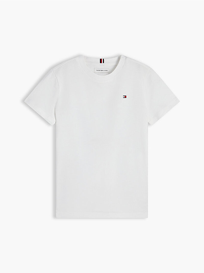 Erkek Çocuk Team Tommy Graphic T-shirt Beyaz KB0KB10591YBR