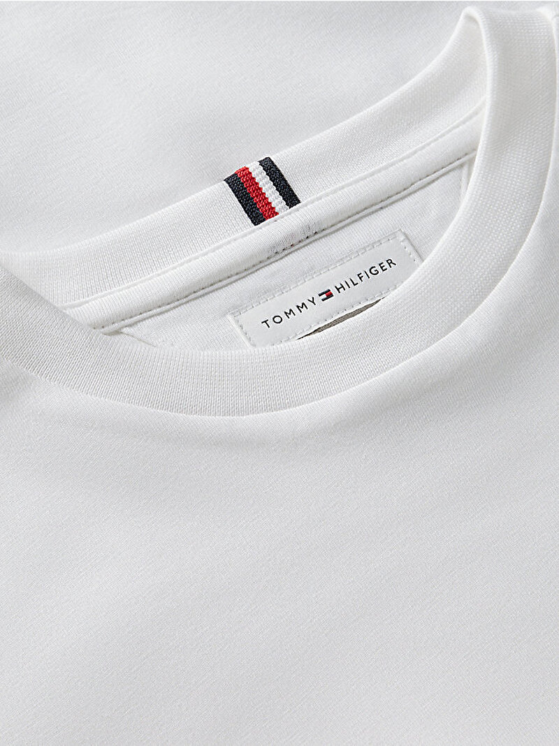 Erkek Çocuk Team Tommy Graphic T-shirt Beyaz KB0KB10591YBR