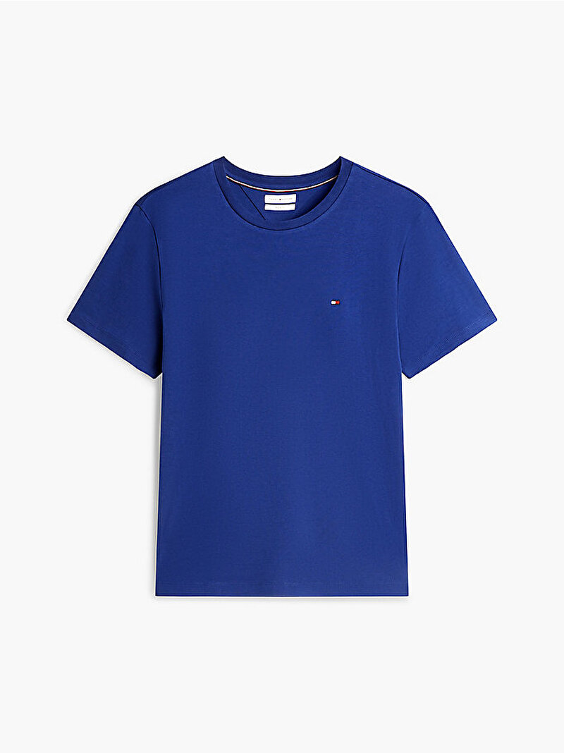 Erkek Light Interlock T-shirt Mavi MW0MW37508C6Z