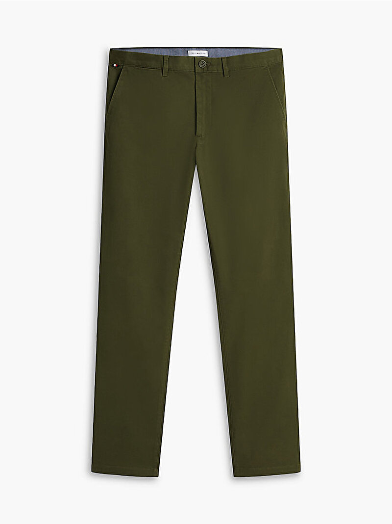 Erkek Denton Essential Chino Pantolon Yeşil MW0MW40262GY1