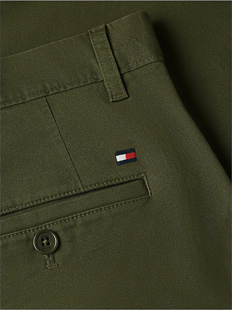 Erkek Denton Essential Chino Pantolon Yeşil MW0MW40262GY1