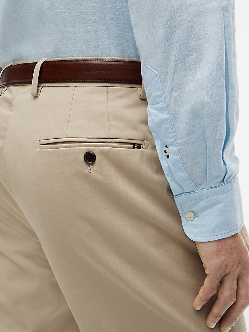 Erkek Tech Cotton Pantolon Bej MW0MW44337RBT