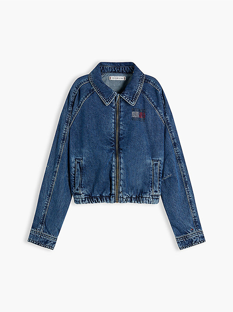 Kız Çocuk Denim Ceket Mavi KG0KG094151A6