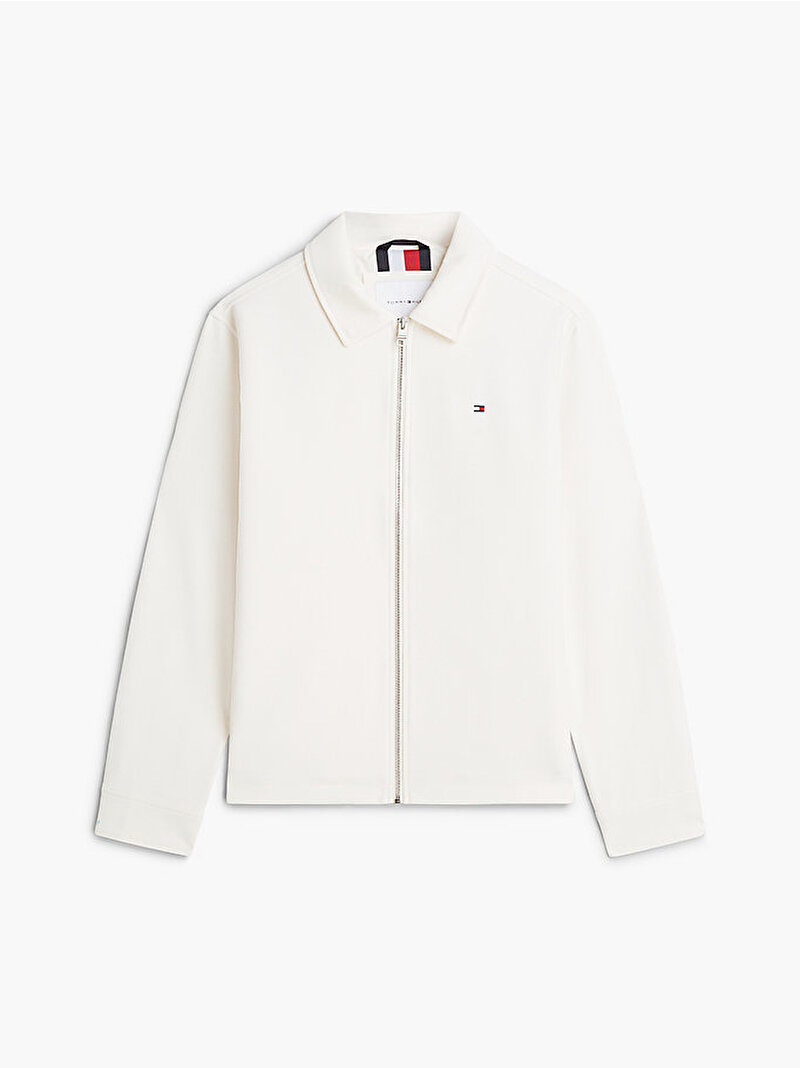 Erkek Lightweight Twill Ceket Beyaz MW0MW43491Z00