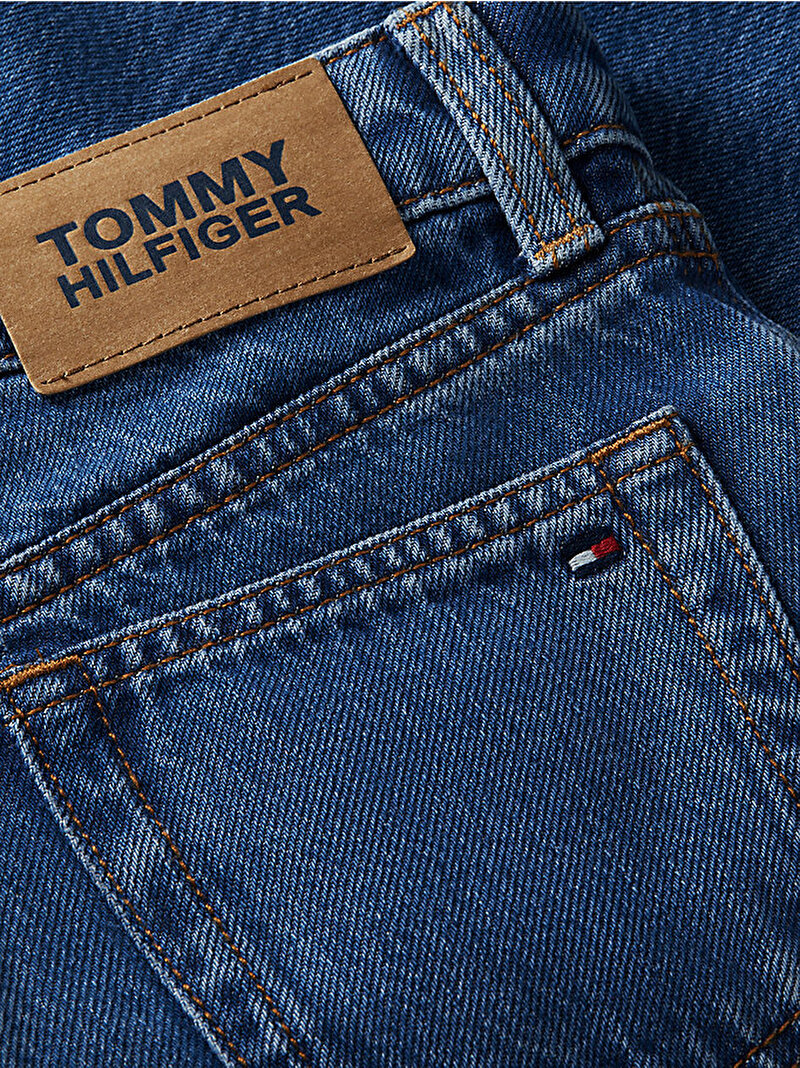 Kız Çocuk Mabel Wide Leg Jean Pantolon Mavi KG0KG094211A4