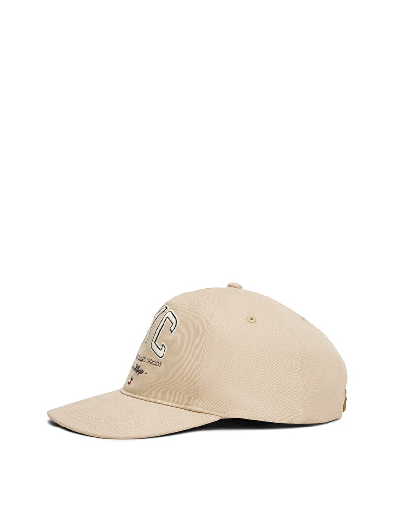 Erkek TH Flag Seasonal Şapka Bej AM0AM13562RBT