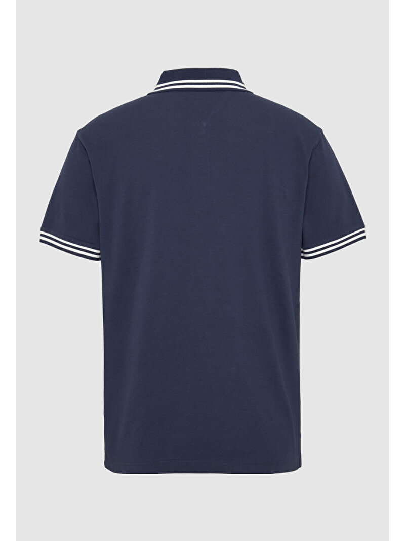 Erkek Tjm Classic Tipping Polo T-shirt Lacivert DM0DM16589C87