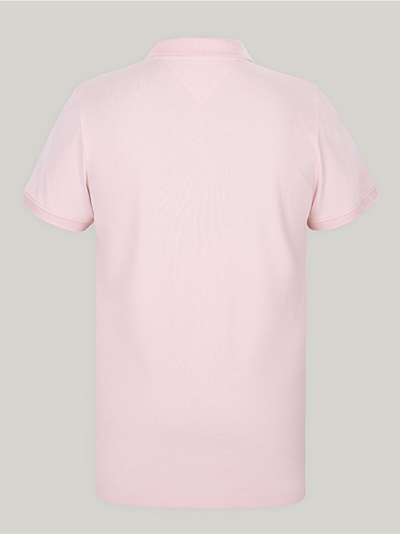 Erkek Tjm Slim Placket Polo T-Shirt Pembe  DM0DM18312THA