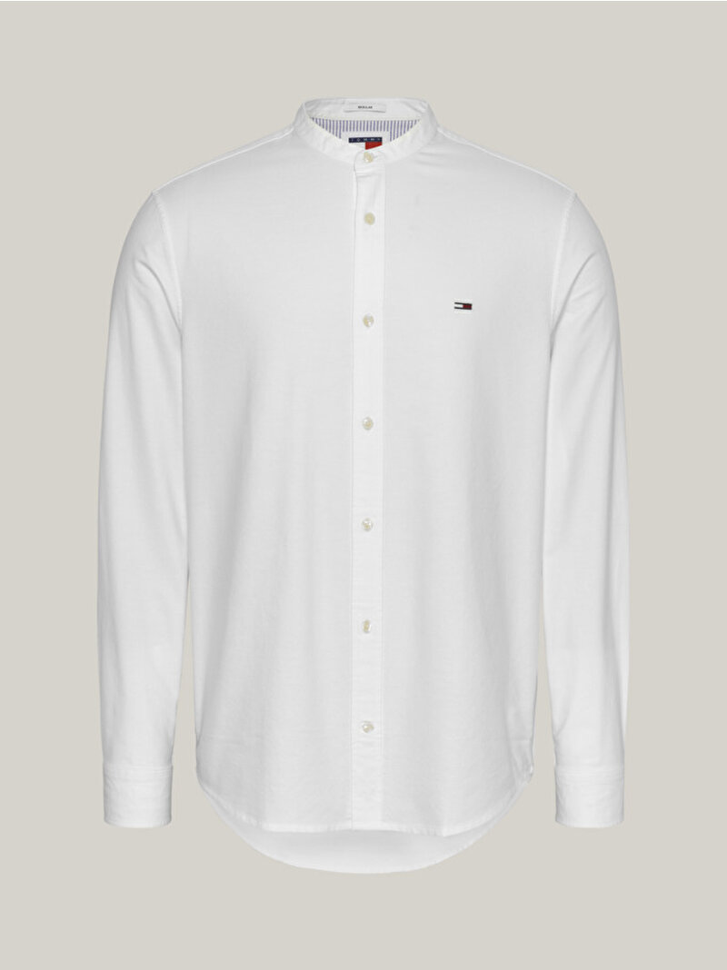 Erkek Tjm Reg Oxford Gömlek Beyaz  DM0DM19523YBR
