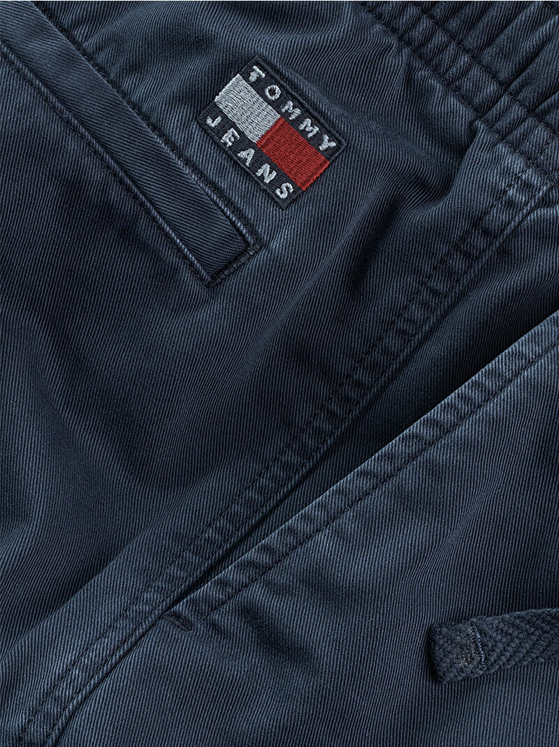 Erkek Tjm Twill Loose Beach Şort Lacivert DM0DM21944C1G